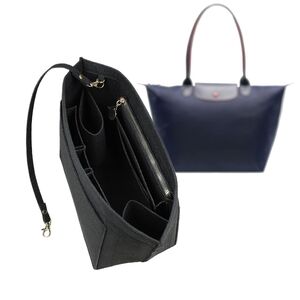 Women's Purse Organizer Insert For Luxury Le Pliage Longchamp Handbags Tote Bag